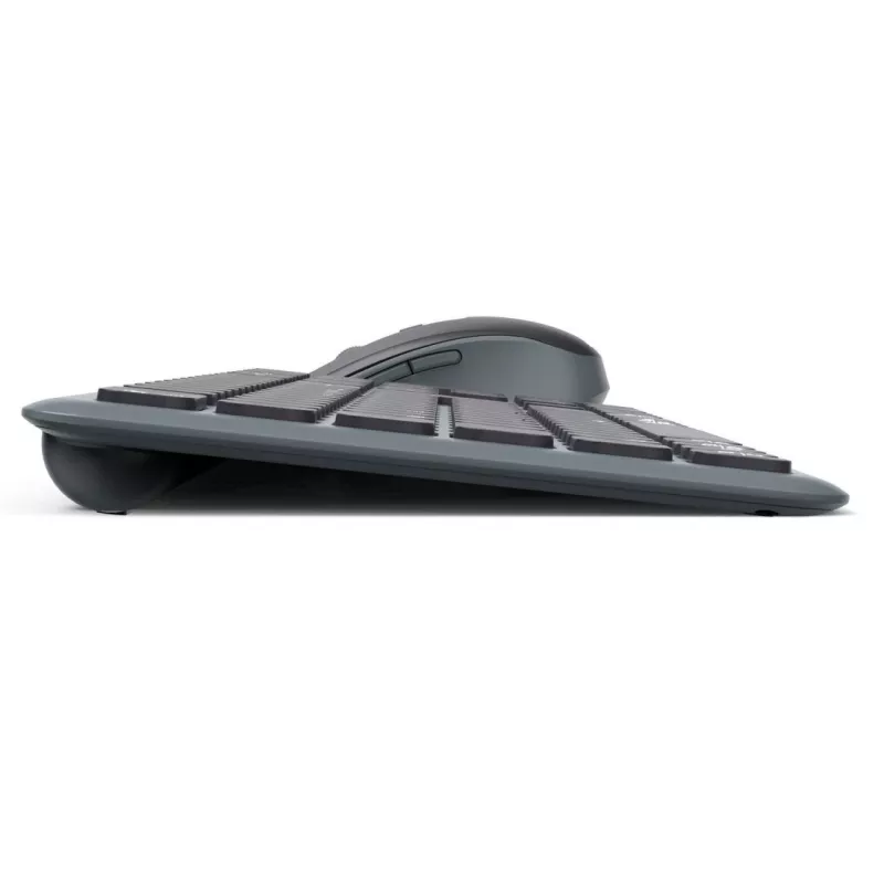 multi device keyboard and mouse set black gre