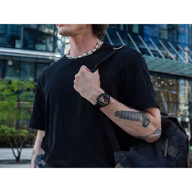 Smartwatch TRACER SM7 Shadow with Bluetooth and Heart Rate Monitor