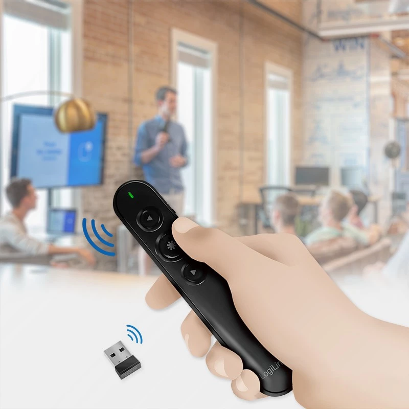 Wireless Presenter LogiLink ID0190 Black