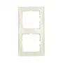 Wall plate / switch cover berker 10128982, white plastic, screwless, single pack