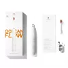 Sonic toothbrush OCLEAN FLOW Adult — battery-powered, whitening mode, integrated timer, adjustable speed, 255 mm height, white, 0.13 kg, 1 handle + 1 brush head