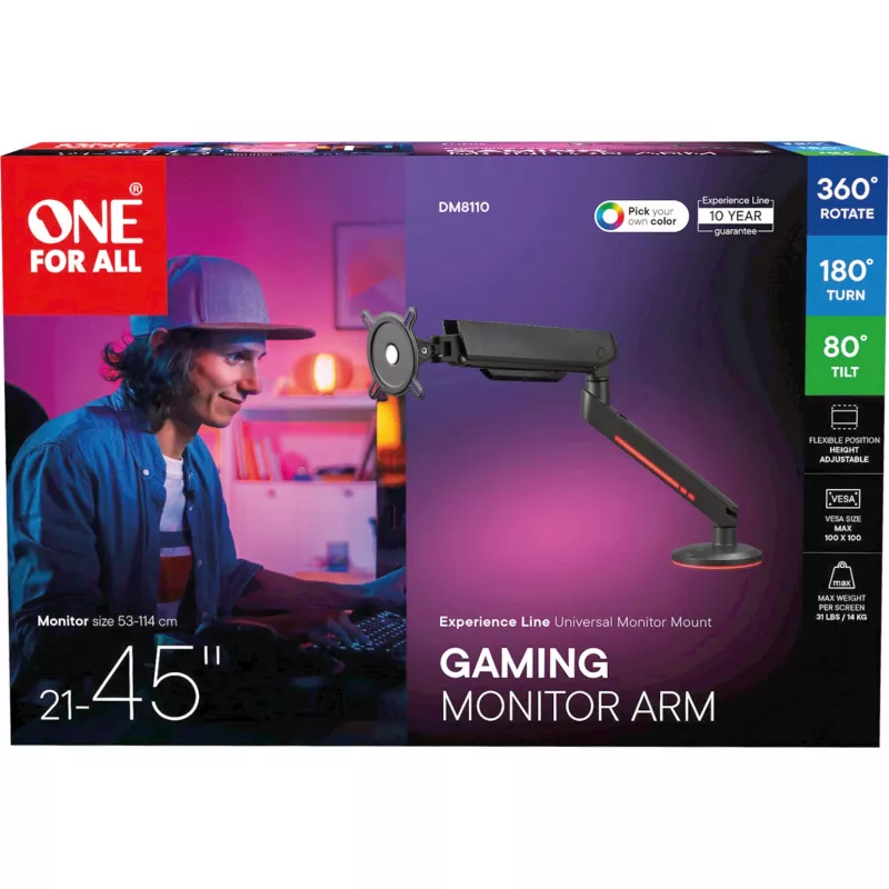 One For All DM8110 Experience-line VESA mounting kit LCD display 21-45 RGB