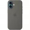 Cover Apple iPhone 16 Silicone Case with MagSafe Stone Gray