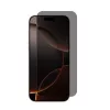 Tempered privacy glass Crong for iPhone 16 Pro Max — anti-glare, scratch-resistant