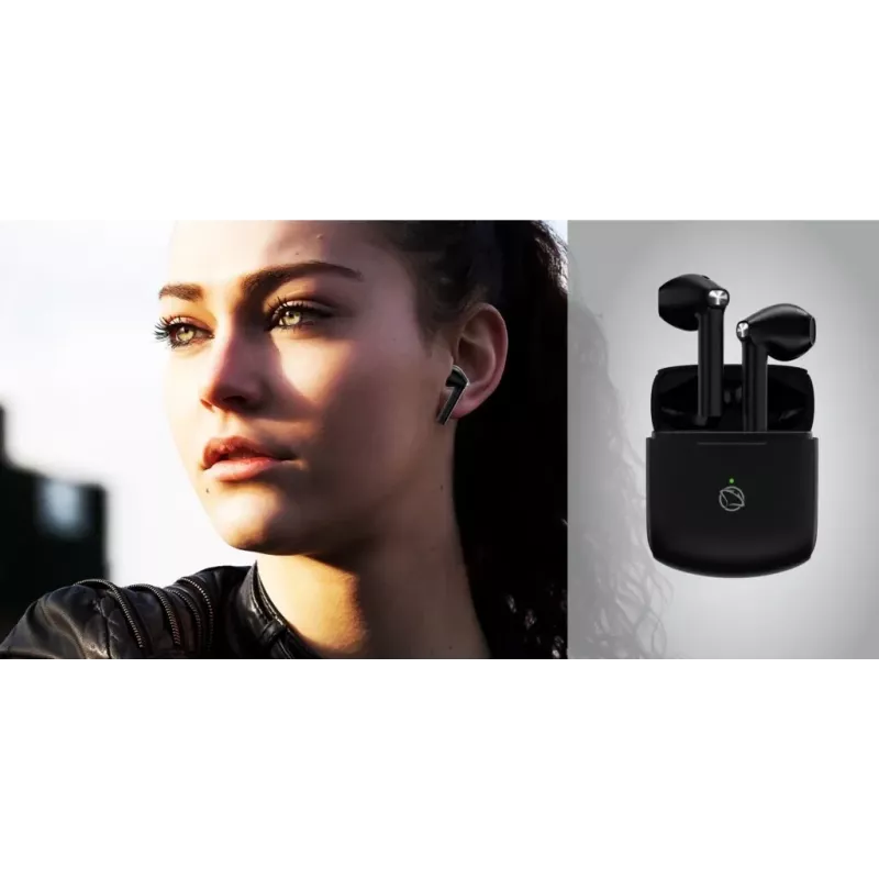 Headphones Manta MTWS010B Rytmo X TWS Black