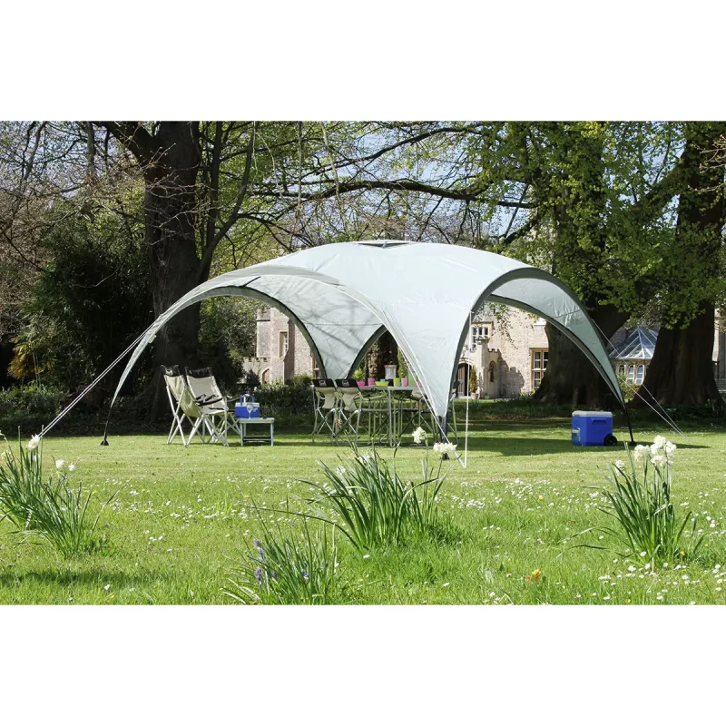 Pavillon Event Shelter, 4,5 x 4,5m (Light Grey/Grey)