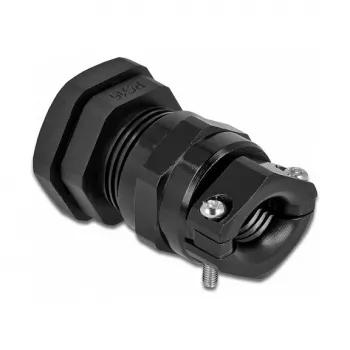 Cable Gland DeLOCK 60357 Black Plastic 1 pc