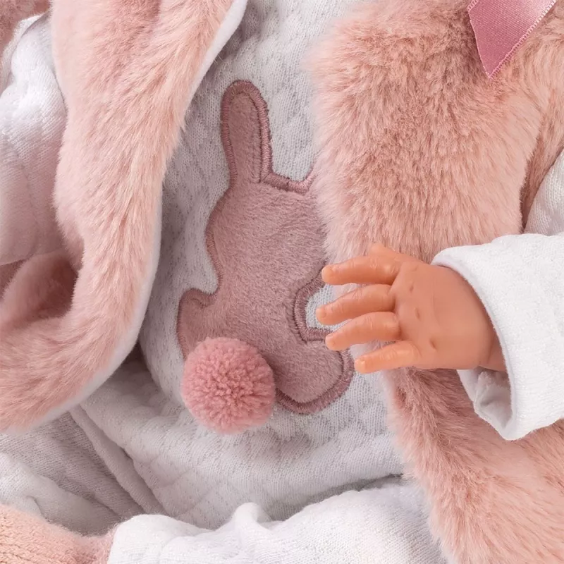 Doll Llorens Mimi Rosa 42 cm — Llorens 74012, vinyl and textile, jointed limbs