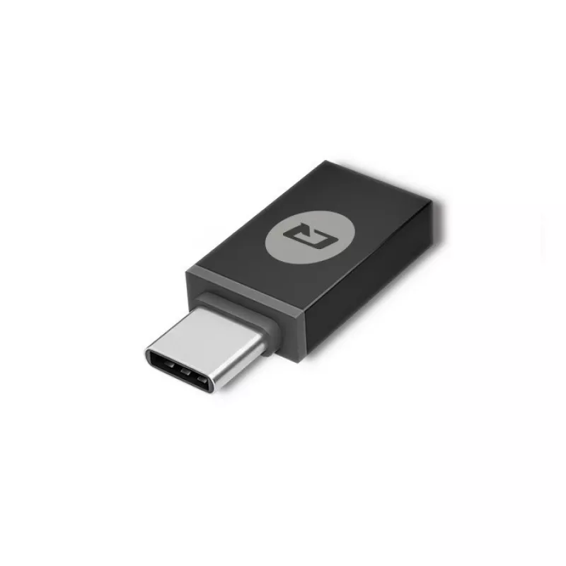 Smart Card Reader Qoltec 50632 USB 2.0 Black 1m Cable
