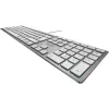 CHERRY KC 6000 SLIM FOR MAC keyboard Office USB QWERTZ German Silver