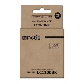 Actis KB-1100Bk Ink (replacement for Brother LC1100BK/980BK; Standard; 28 ml; black)