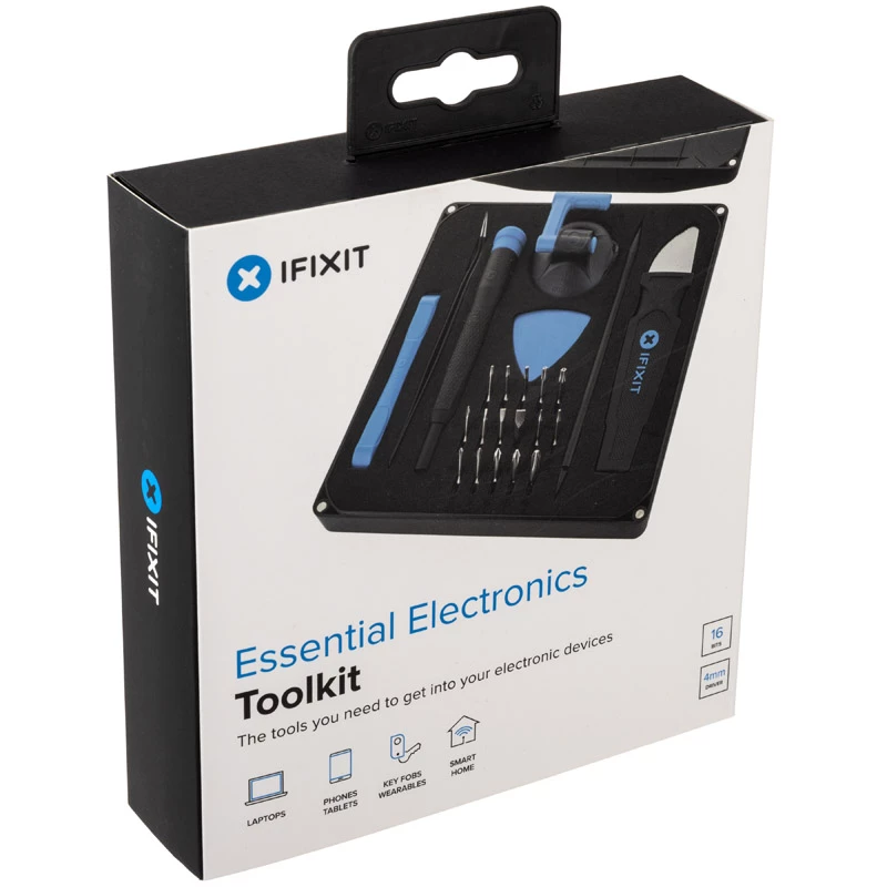 iFixit Essential Electronics Toolkit - Werkzeug-Set für Smartphone- und Elektronik-Reparatur