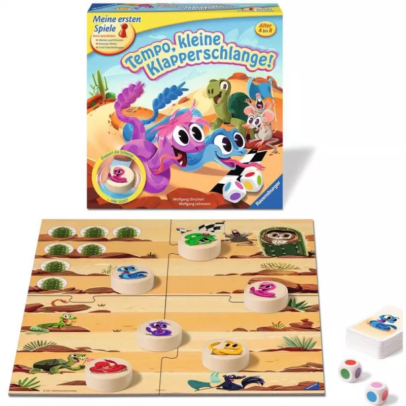 Tempo, kleine Klapperschlange, Board Game