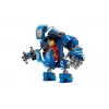 LEGO playset Marvel Iron Man's Laboratory Hall of Armor 76315 — 384 pieces, 5 minifigures, display area