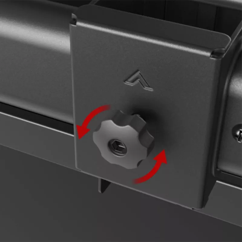 Ceiling mount MACLEAN MC-111 B for two TVs, max load 2×40 kg, max VESA 600×400