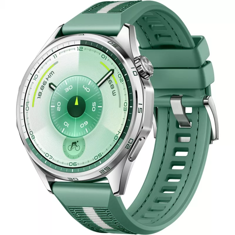 Huawei WATCH GT6 3.73 cm (1.47) AMOLED 46 mm Digital 466 x 466 pixels Touchscreen Stainless steel GPS (satellite)