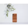 Smartphone case man and wood for iPhone XS Max — Cappuccino White