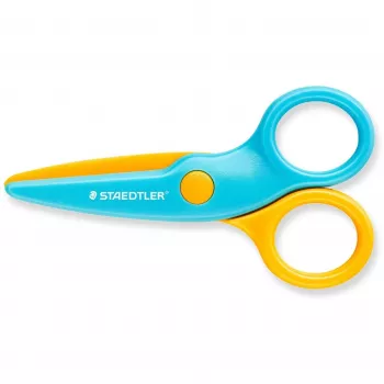 Scissors Staedtler Noris Junior Straight cut Blue Yellow 100 mm