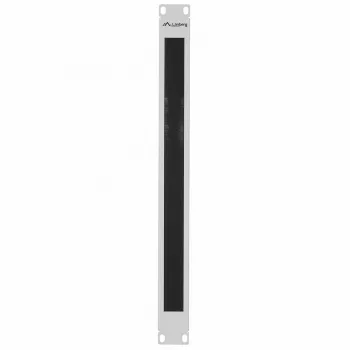 Brush panel LANBERG AK-1101-S 1U 19 inch 482.6×44.2×8.5 mm Grey