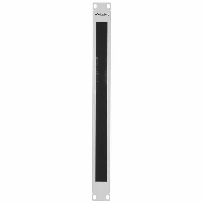 Brush panel LANBERG AK-1101-S 1U 19 inch 482.6×44.2×8.5 mm Grey