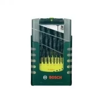 Drill bit set Bosch 2607017153 — HSS, 25 pieces, DIN 338, cylindrical shank