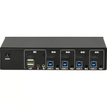 KVM switch Inter-Tech IPC AS-41HUS 4 ports USB