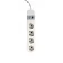 Smart power strip Gembird TSL-PS-S4U-01-W 4 AC outlets 3880 W White