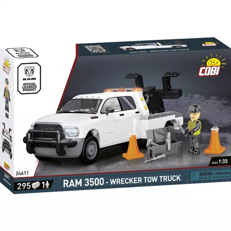 Cobi Wrecker Tow Truck RAM 3500 construction toy COBI-24611, brick set