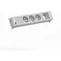 Power strip Bachmann 916.715 with 3x UTE sockets, 1x C13 (computer) outlet, 0.2 m cable