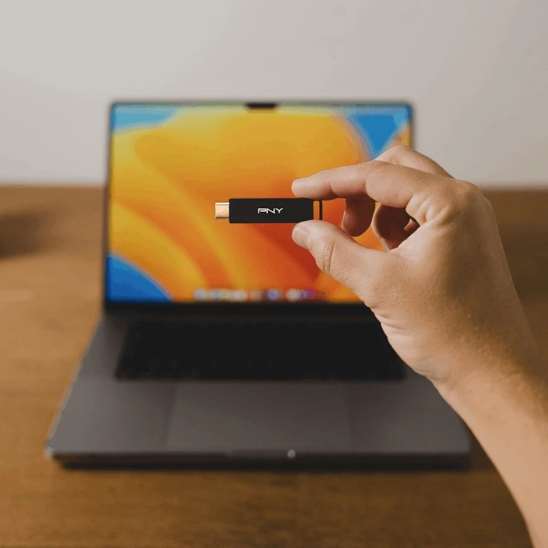 PNY Elite-X USB flash drive 64 GB USB Type-C 3.2 Gen 1 (3.1 Gen 1) Black (P-FDI64GELTXC-GE)