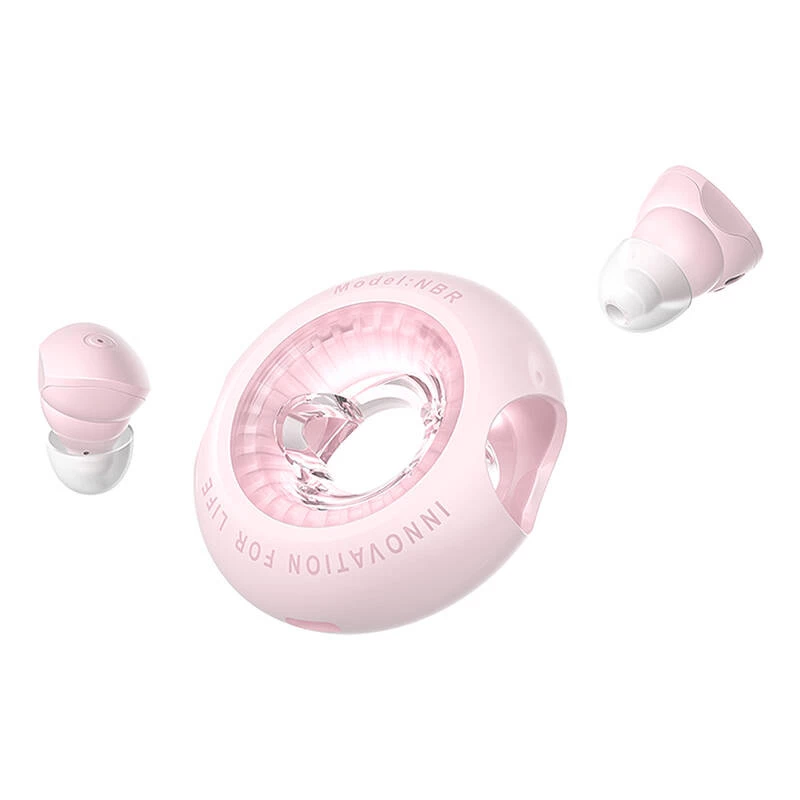 Wireless in-ear headphones Vention NBRP0 T17 with charging case, pink