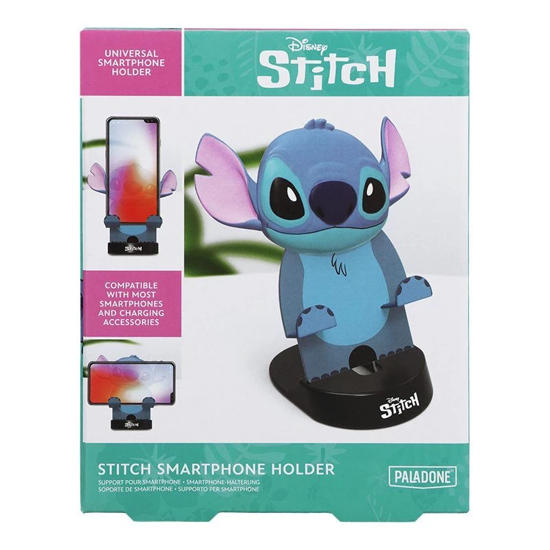 Smartphone holder Paladone PP13486LS Stitch design — adjustable stand for phones and small tablets