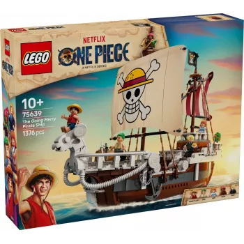 LEGO set The Going Merry Pirate Ship 75639 — One Piece brick model