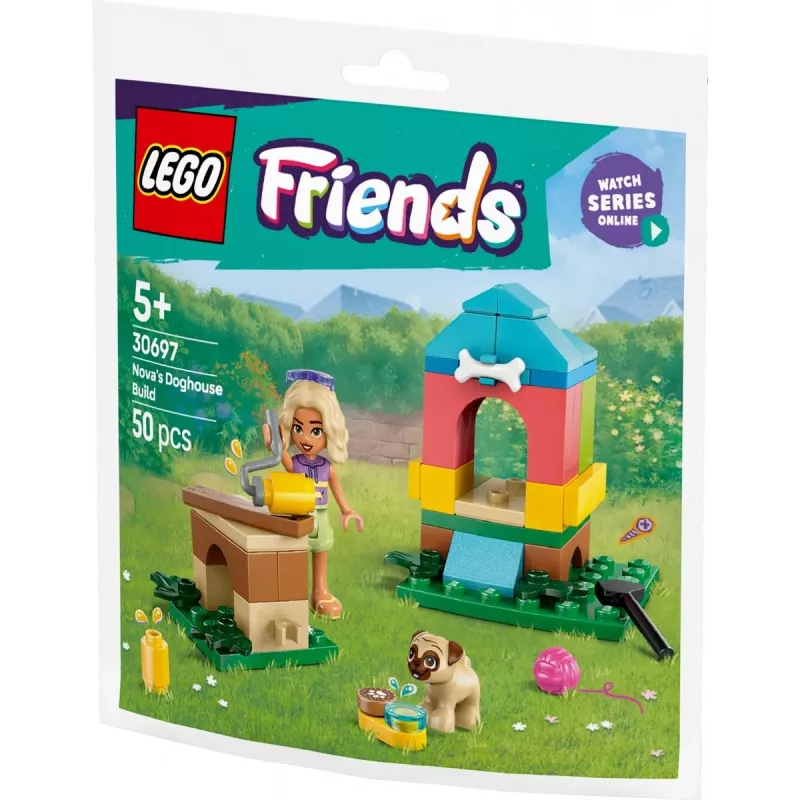 Bricks Friends 30697 Novas Doghouse Build