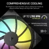Fan Corsair RS140 ARGB 14 cm Black 330-1700 RPM