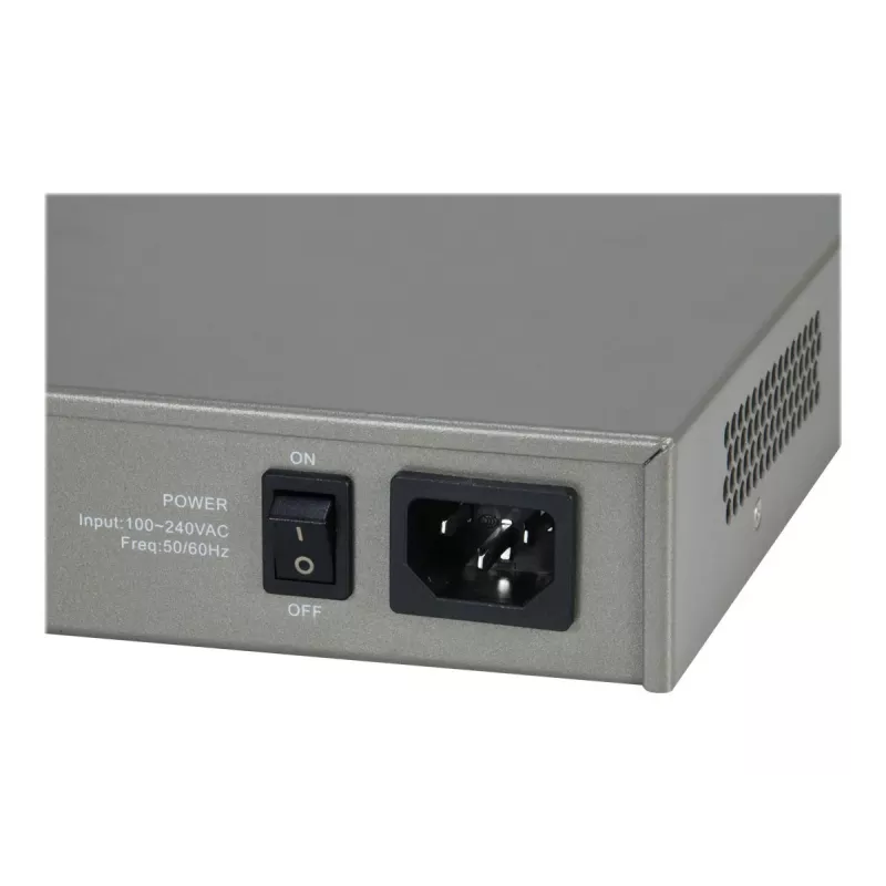 LevelOne GTL-2091 Managed L3 Gigabit Ethernet (10/100/1000) Grey