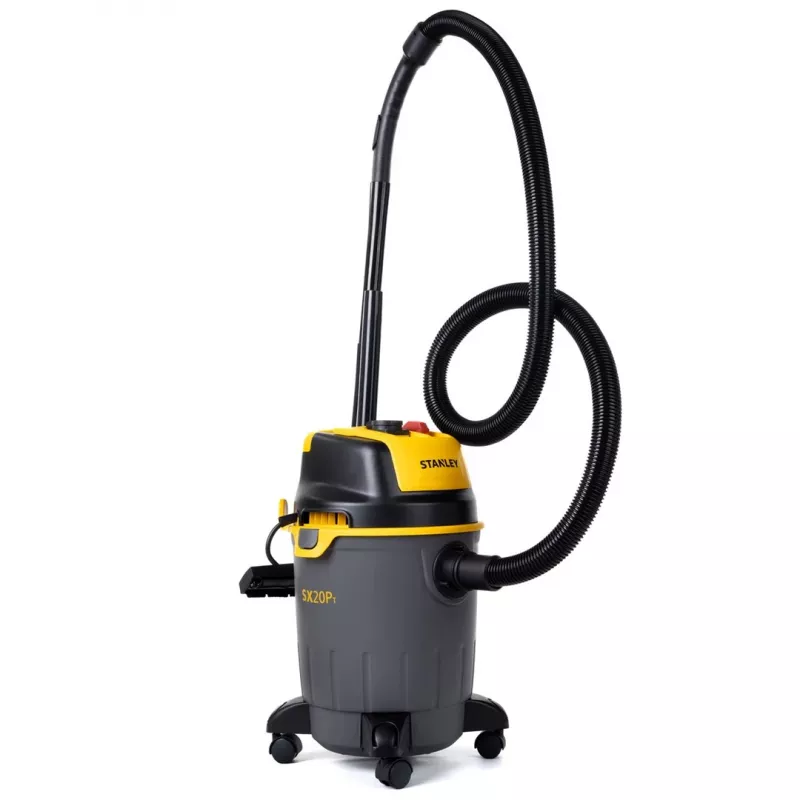 Industrial vacuum cleaner STANLEY SXVC20PTE, 1200 W, 20 L wet & dry, 3 m hose, 2.5 m cable, 17 kPa