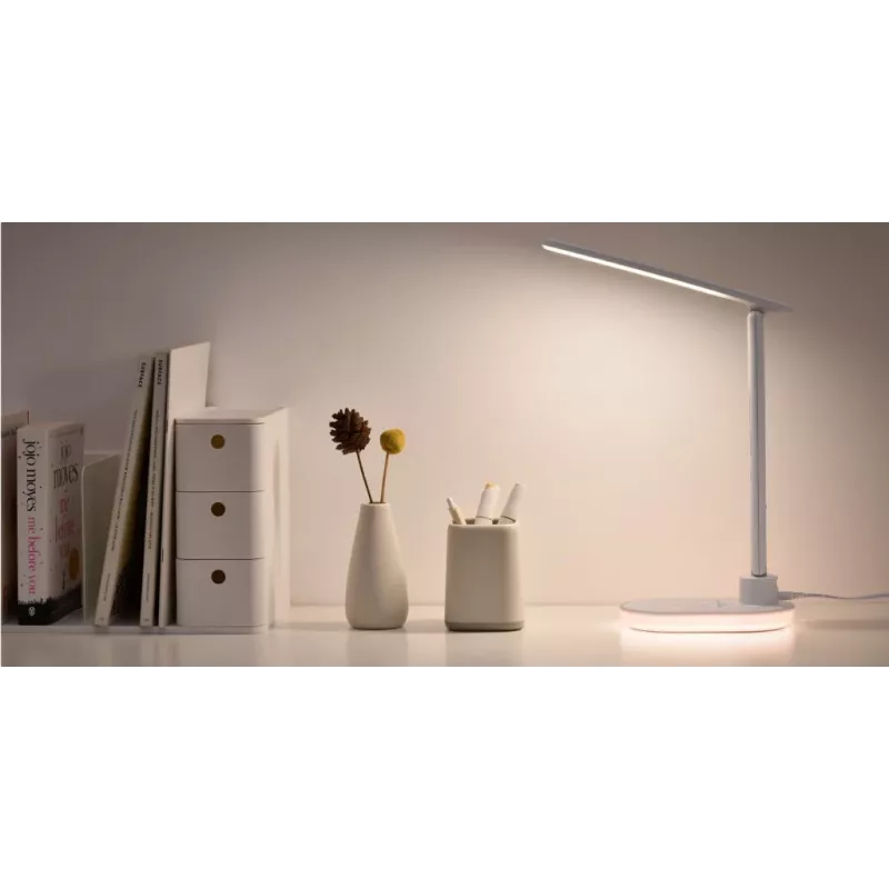 Table lamp Hawk HW-LAMP03 White RGB — adjustable LED desk lamp with RGB lighting