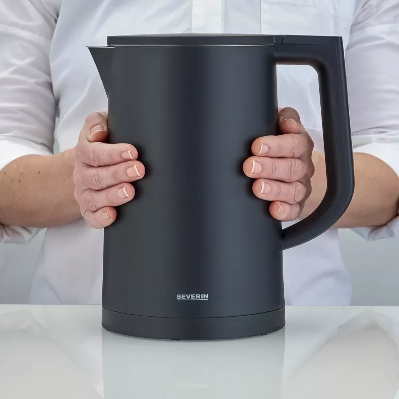 Severin WK 3483 electric kettle 1.7 L 2200 W Black