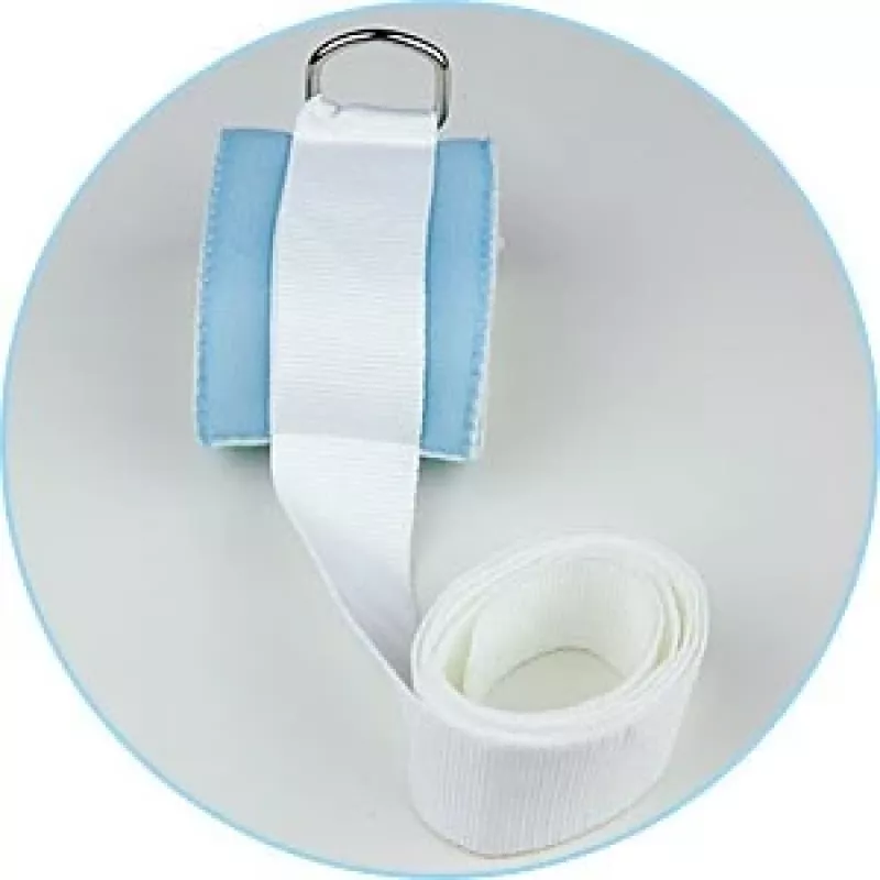Wrist or ankle strap TIMAGO SVC 2476 XL, viscose, velcro, metal buckle, length 100 cm, max girth 34 cm, pack of 2