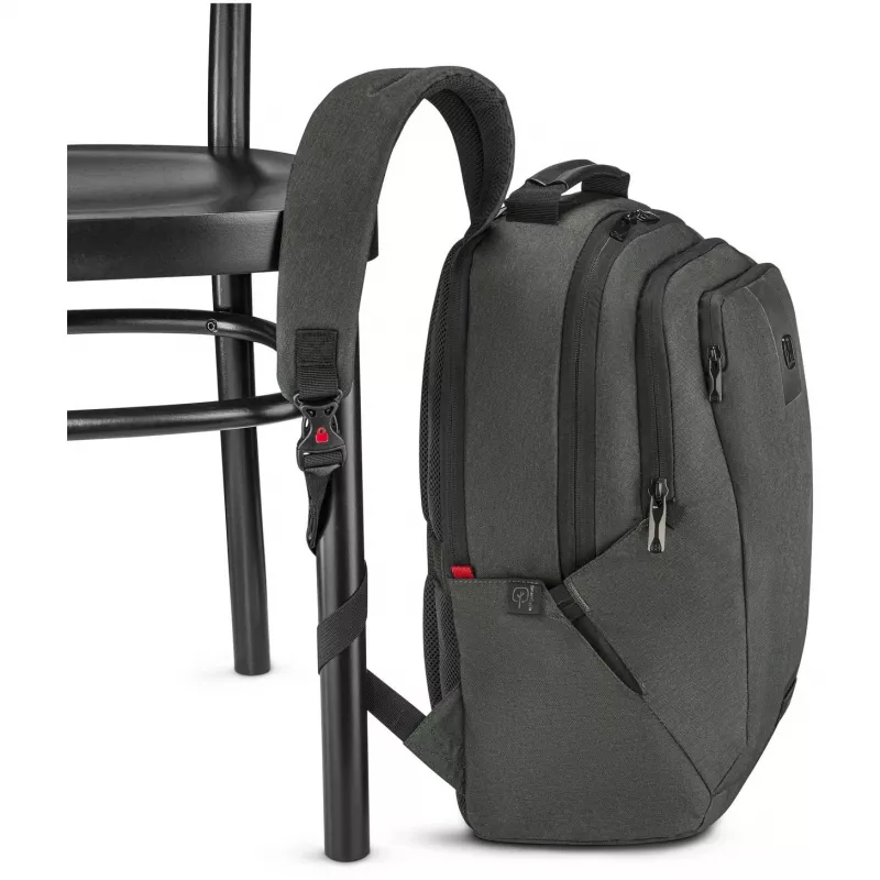 WENGER MX ECO Professional 40,64cm 16Zoll Laptop Backpack with 25,4cm 10Zoll Tabletpocket Charcoal