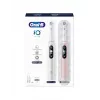 Braun Oral-B iO Series 6 Duo Electric Toothbrush 2-Pack White/Pink