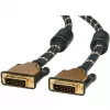 DVI Cable ROLINE GOLD DVI M - DVI M (24+1) dual link 10 m