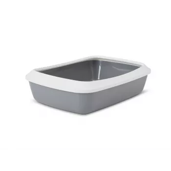 Litter box Savic Iriz 50 cm — Savic Iriz cat litter tray, plastic, 50×37×13.5 cm, grey, 1 kg