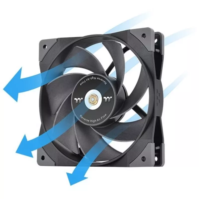 Thermaltake SWAFAN GT12 120mm Case Fan - Black
