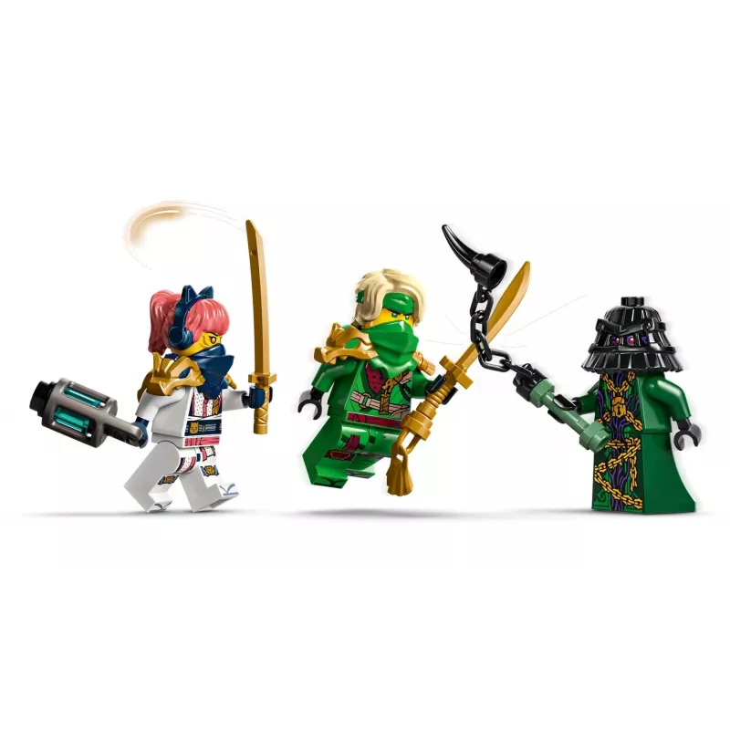 LEGO construction toy NINJAGO 71842 Rontu the Master Dragon — 381 pieces, 4 minifigures, display model 130 mm