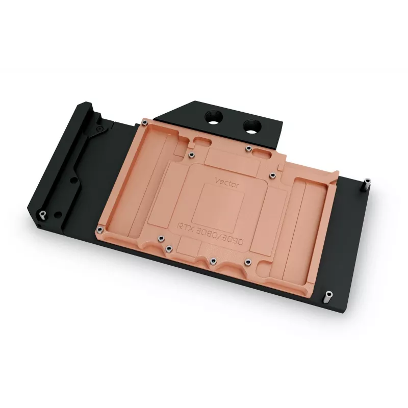 Water block EK Water Blocks Quantum Vector RTX 3080/3090 — Acetal/Copper, Black, 220×124×20.5 mm