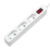Power Extension LogiLink LPS230 1.5m 3 AC Outlets Indoor White