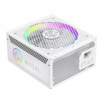 Gamemax Power Supply, 80 PLUS, Gold | RGB 1050G WH | 1050 W