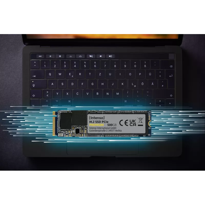 SSD drive Intenso 2 TB M.2 PCI Express 3.0 NVMe 3D NAND model 3835470